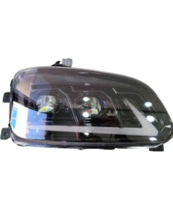 Alternative view of Suitable For All Hino FD FE FC GH GD FG RH LH Twin Lens Black LED Headlight Assembly Pair (Aftermarket)